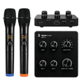 GearChamp MXP-2 | Wireless Microphone Karaoke Mixer System w/ Music Pitch Control, Bluetooth, HD ARC, Optical, AUX - Supports Smart TV, Sound Bar, Receiver